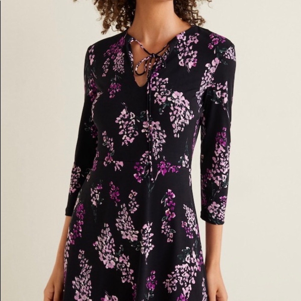 Mango A-line dress